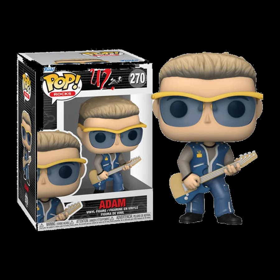 FUNKO POP! ROCKS: U2 ZOO TV - ADAM #270 VINYL FIGURE