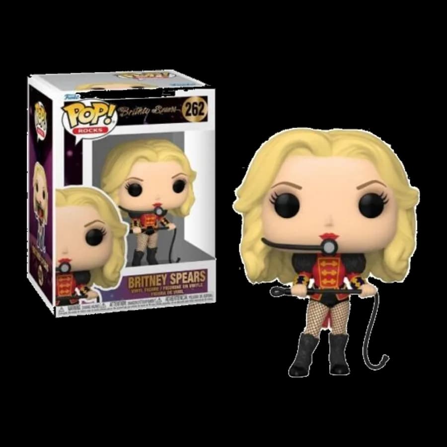 FUNKO POP! ROCKS: BRITNEY SPEARS (CIRCUS) #262 VINYL FIGURE