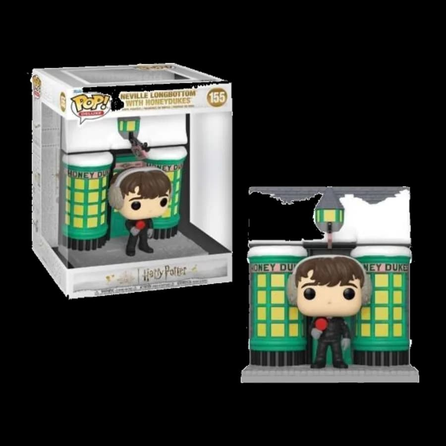 FUNKO POP! DELUXE: HARRY POTTER CHAMBER OF SECRETS ANNIVERSARY 20th - NEVILLE LONGBOTTOM WITH HONEYDUKES #155 VINYL FIGURE