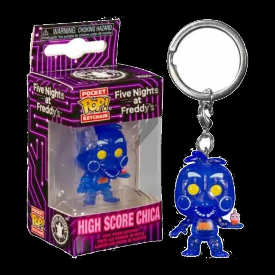FUNKO POCKET POP! FIVE NIGHTS AT FREDDY'S S7 - HIGH SCORE CHICA VINYL FIGURE KEYCHAIN