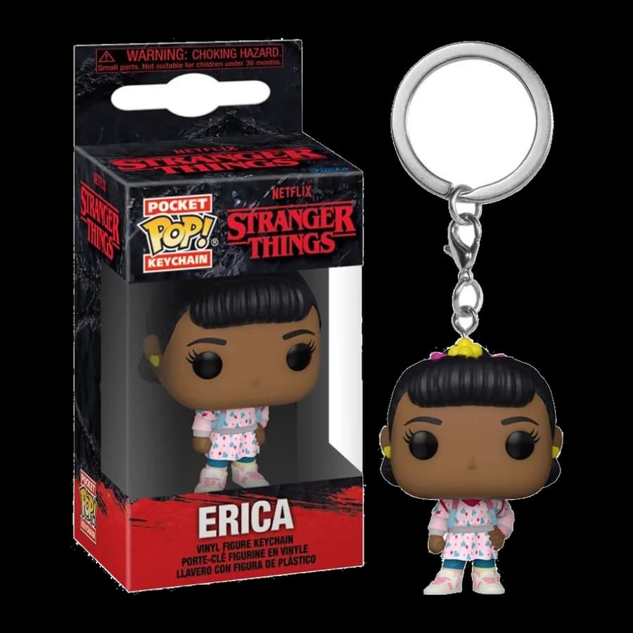FUNKO POCKET POP! STRANGER THINGS SEASON 4 - ERICA NINYL FIGURE KEYCHAIN