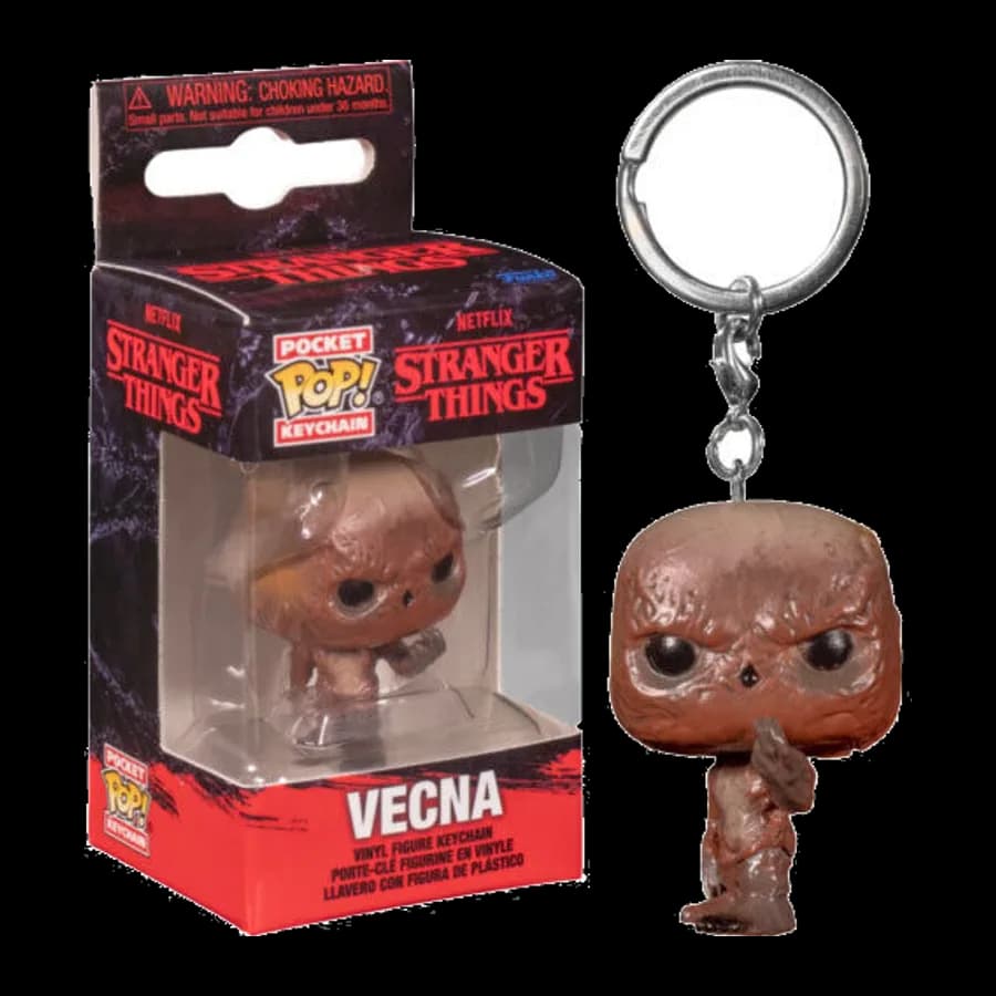 FUNKO POCKET POP! STRANGER THINGS SEASON 4 - VECNA VINYL FIGURE KEYCHAIN