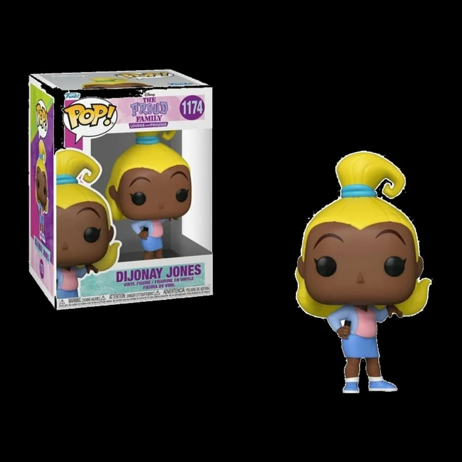 FUNKO POP! DISNEY: THE PROUD FAMILY S1 - DIJONAY JONES #1174 VINYL FIGURE
