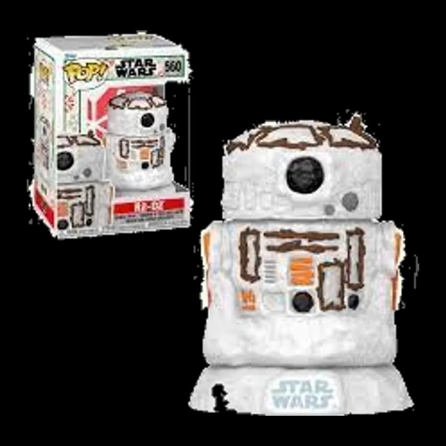 FUNKO POP! DISNEY STAR WARS: HOLIDAY - R2-D2 (SNWMN) #560 BOBBLE-HEAD VINYL FIGURE