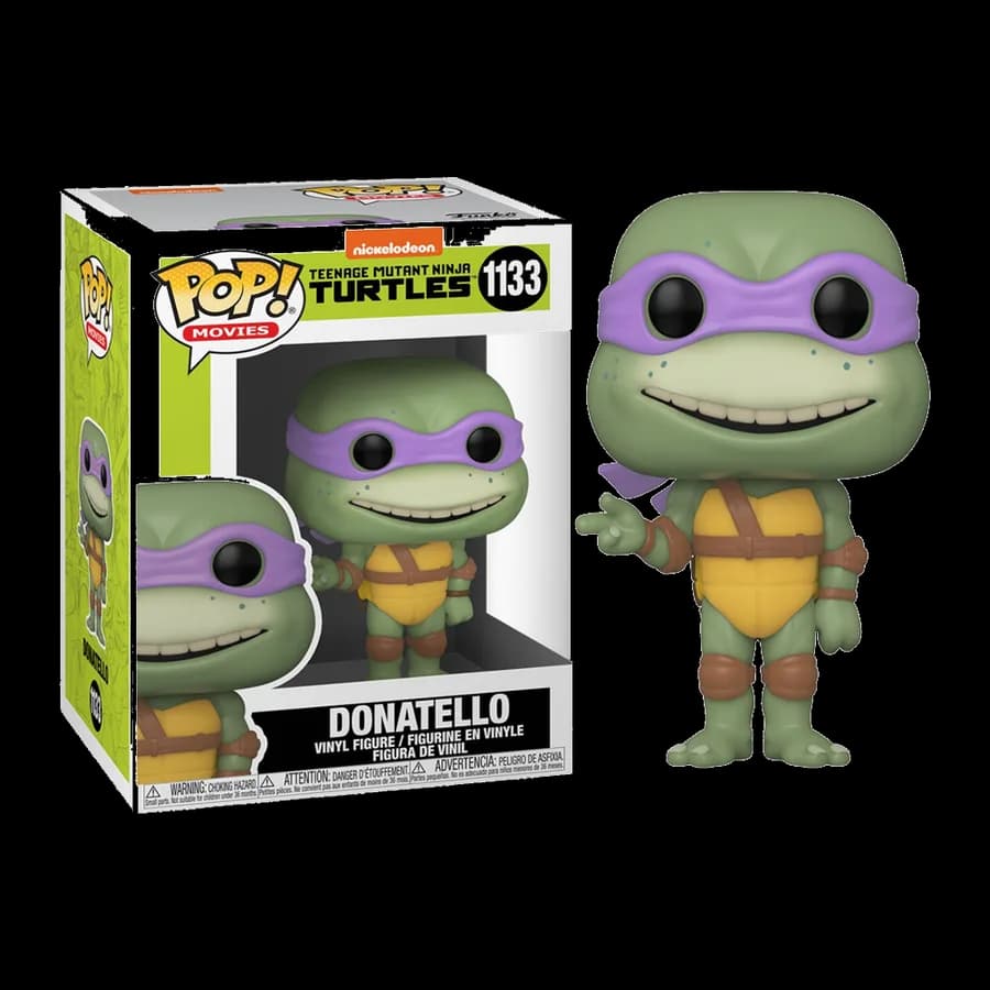FUNKO POP! MOVIES: TEENAGE MUTANT NINJA TURTLES - DONATELLO #1133 VINYL FIGURE