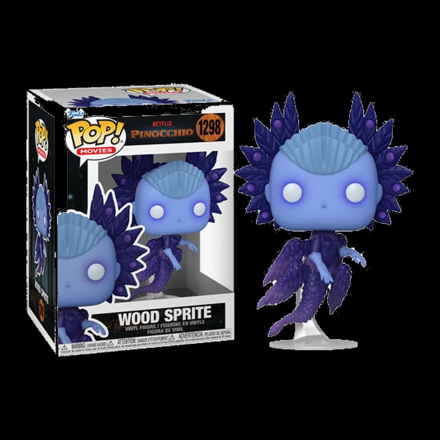 FUNKO POP! NETFLIX MOVIES: PINOCCHIO - WOOD SPRITE #1298 VINYL FIGURE