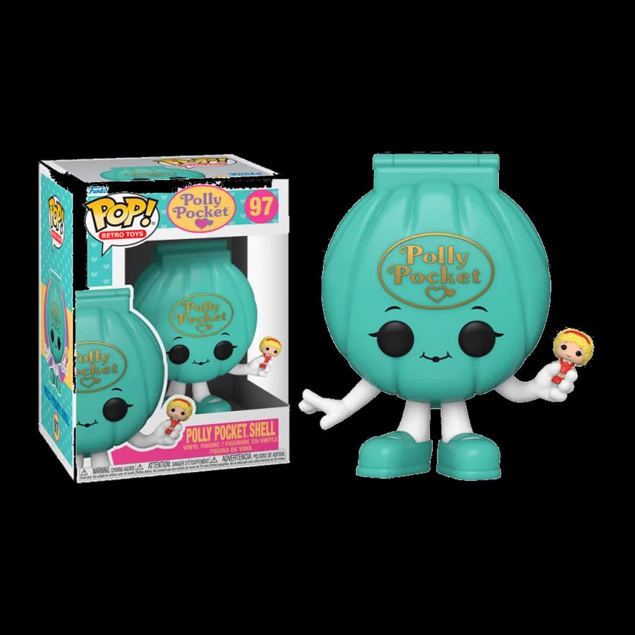 FUNKO POP! RETRO TOYS: POLLY POCKET - POLLY POCKET SHELL #97 VINYL FIGURE