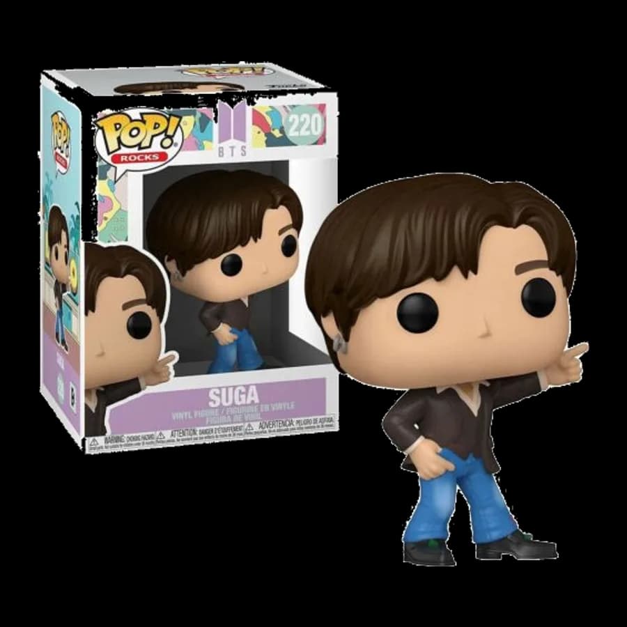 FUNKO POP! ROCKS BTS: DYNAMITE - SUGA #220 VINYL FIGURE