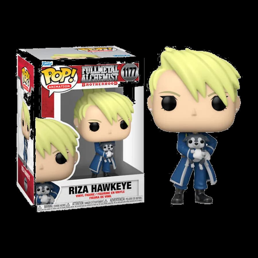 FUNKO POP! ANIMATION: FULLMETAL ALCHEMIST BROTHERHOOD - RIZA HAWKEYE #1177 VINYL FIGURE