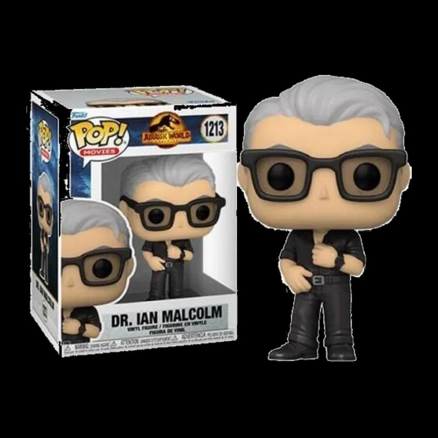FUNKO POP! MOVIES: JURASSIC WORLD 3 - DR IAN MALCOLM #1213 VINYL FIGURE