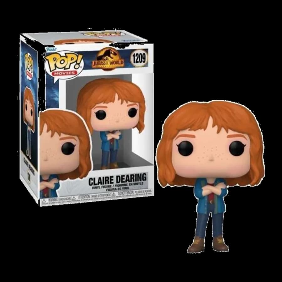 FUNKO POP! MOVIES: JURASSIC WORLD DOMINION - CLAIRE DEARING #1209 VINYL FIGURE
