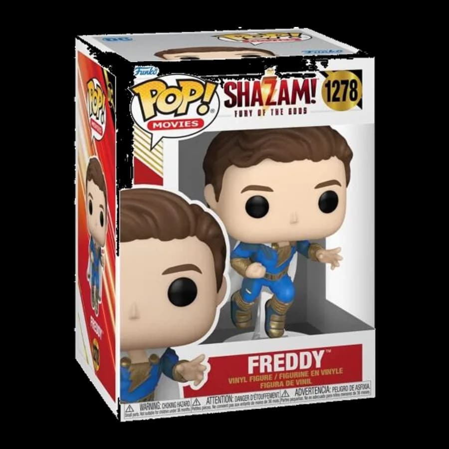 FUNKO POP! MOVIES: SHAZAM! FURY OF THE GODS - FREDDY #1278 VINYL FIGURE
