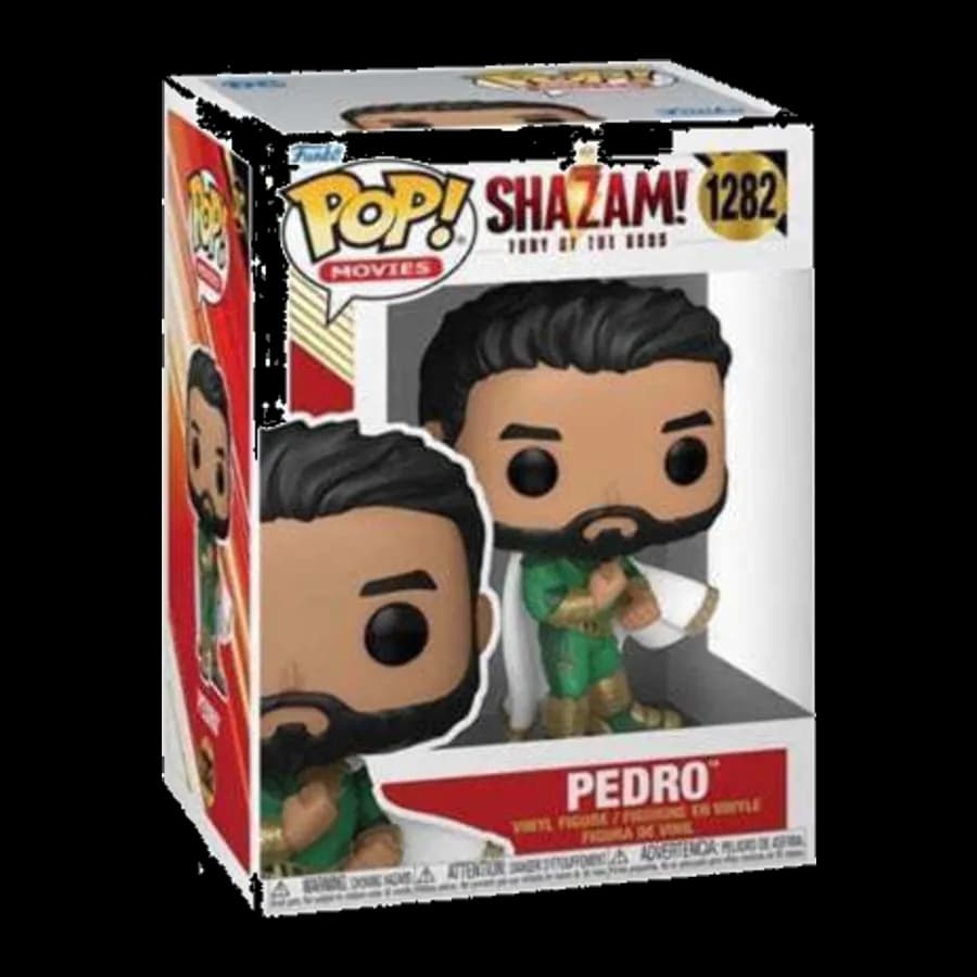 FUNKO POP! MOVIES: SHAZAM! FURY OF THE GODS - PEDRO #1282 VINYL FIGURE