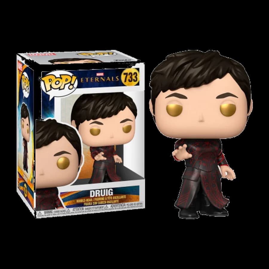 FUNKO POP! MARVEL: ETERNALS - DRUIG #733 BOBBLE-HEAD VINYL FIGURE