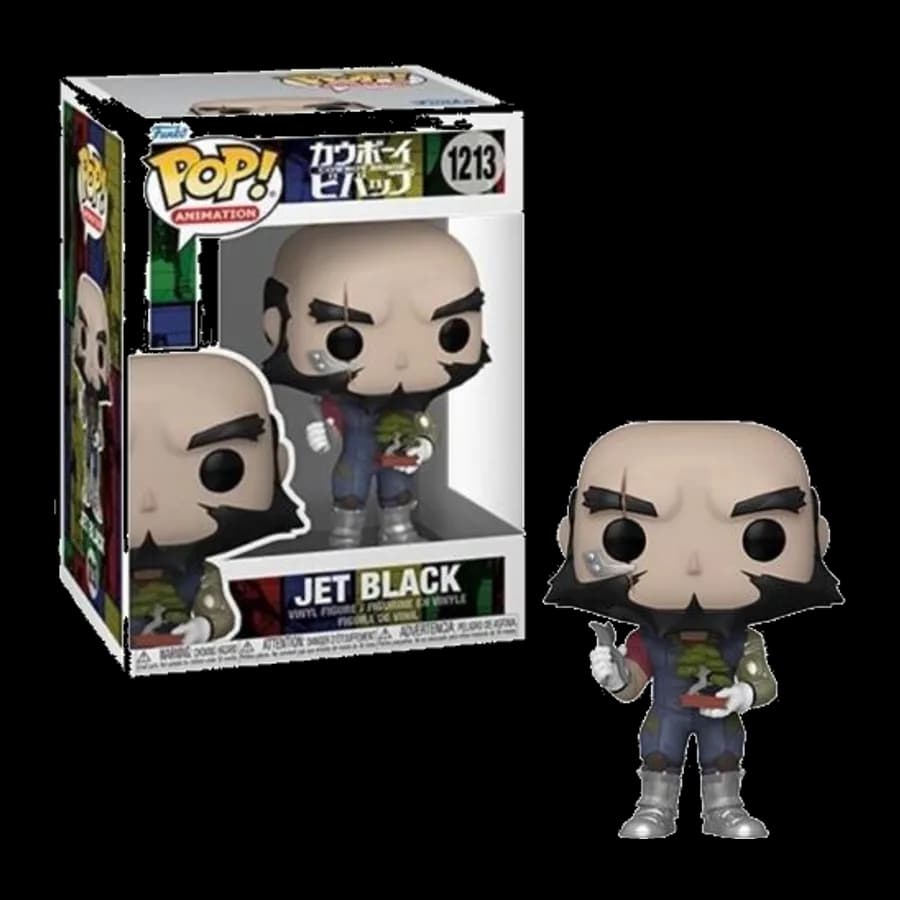 FUNKO POP! ANIMATION: COWBOY BEBOP S3 - JET BLACK (WITH BONSAI) #1213 VINYL FIGURE