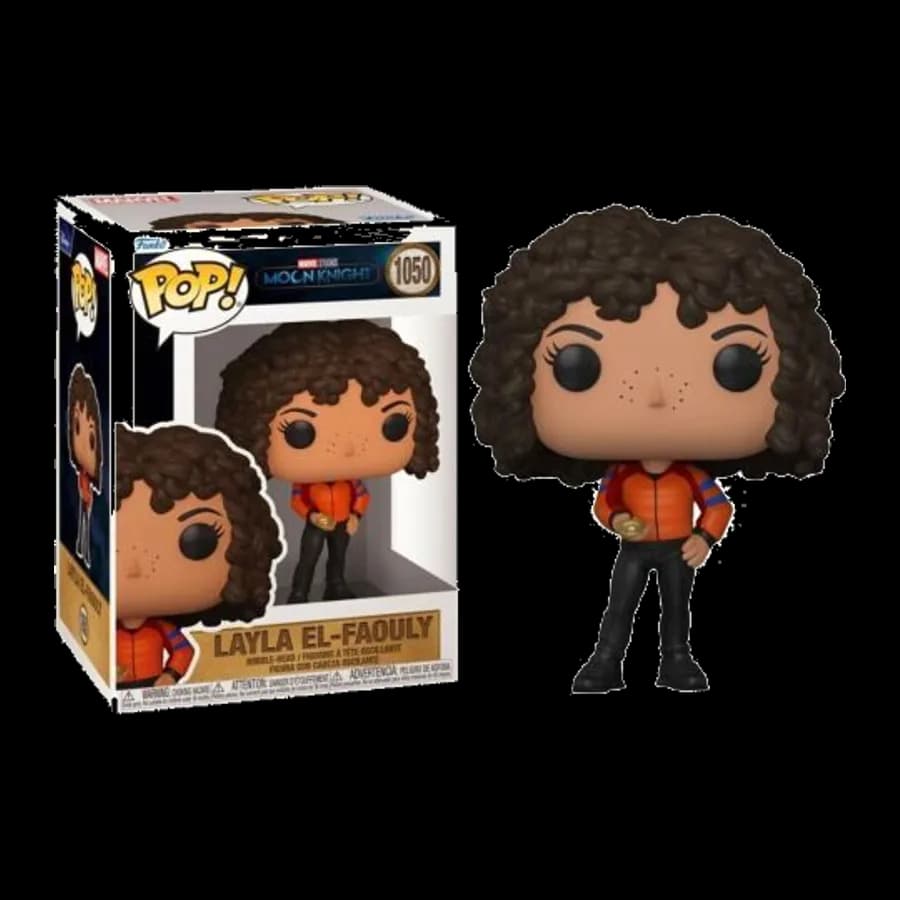 FUNKO POP! MARVEL: MOON KNIGHT - LAYLA EL-FAOULY #1050 BOBBLE-HEAD VINYL FIGURE