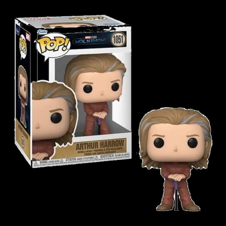 FUNKO POP! MARVEL: MOON KNIGHT - ARTHUR HARROW #1051 BOBBLE-HEAD VINYL FIGURE