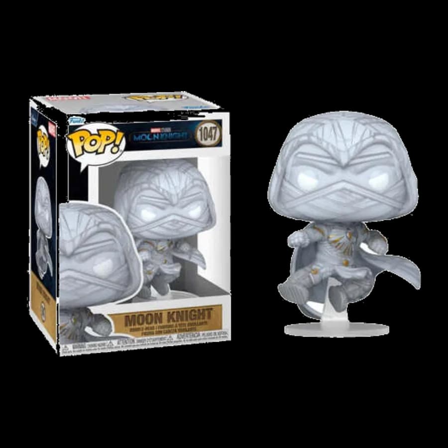 FUNKO POP! MARVEL: MOON KNIGHT - MOON KNIGHT #1047 BOBBLE-HEAD VINYL FIGURE