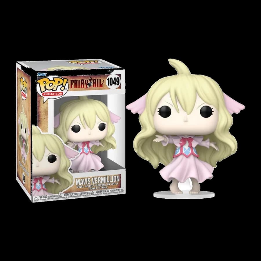 FUNKO POP! ANIMATION: FAIRY TAIL - MAVIS VERNILLION #1049 VINYL FIGURE