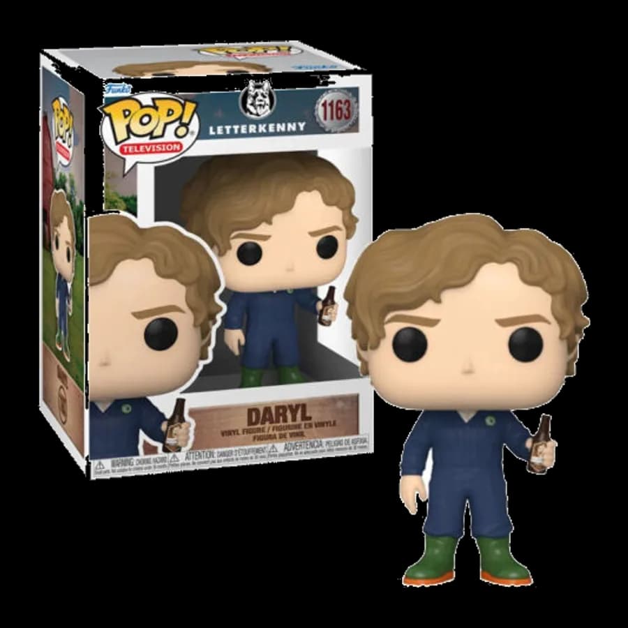 FUNKO POP! TELEVISION: LETTERKENNY - DARYL #1163 VINYL FIGURE