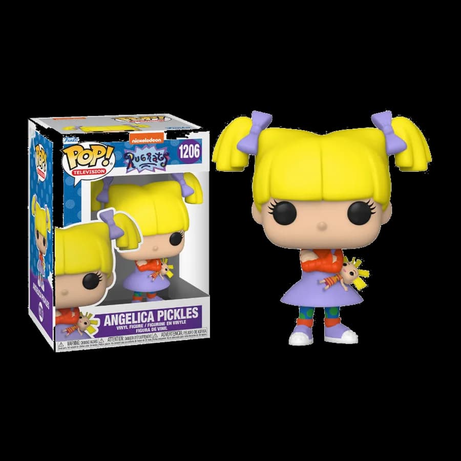 FUNKO POP! TELEVISION: RUGRATS - ANGELICA PICKLES #1206 VINYL FIGURE