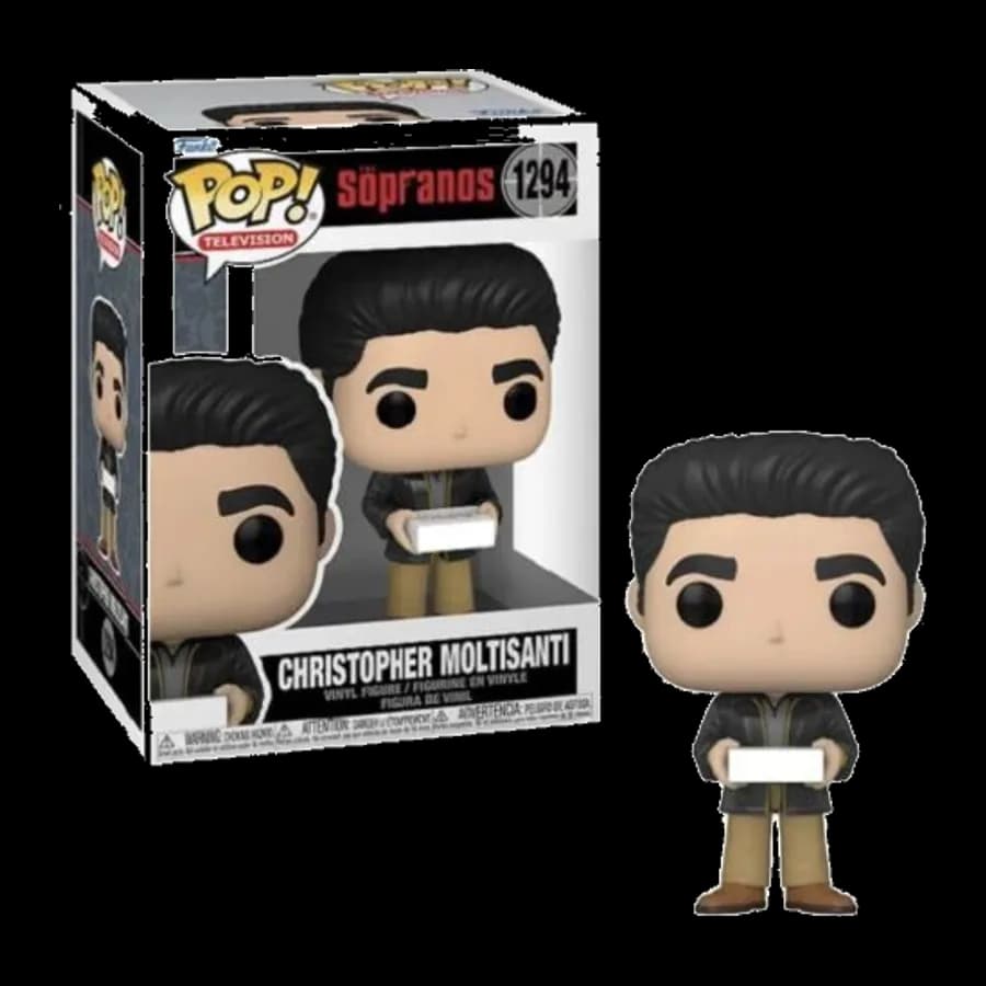 FUNKO POP! TELEVISION:THE SOPRANOS - CHRISTOPHER MOLTISANTI #1294 VINYL FIGURE