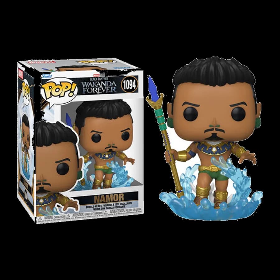 FUNKO POP! MARVEL: BLACK PANTHER WAKANDA FOREVER - NAMOR #1094 BOBBLE-HEAD VINYL FIGURE