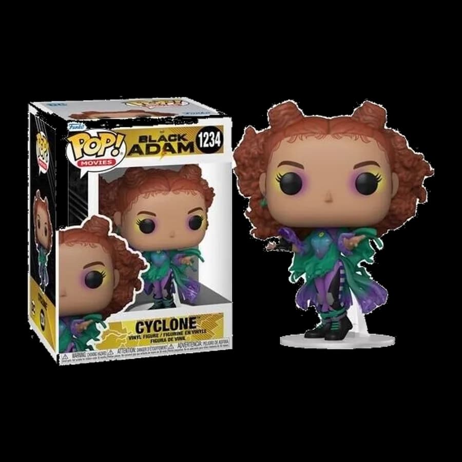 FUNKO POP! MOVIES: DC BLACK ADAM - CYCLONE #1234 VINYL FIGURE