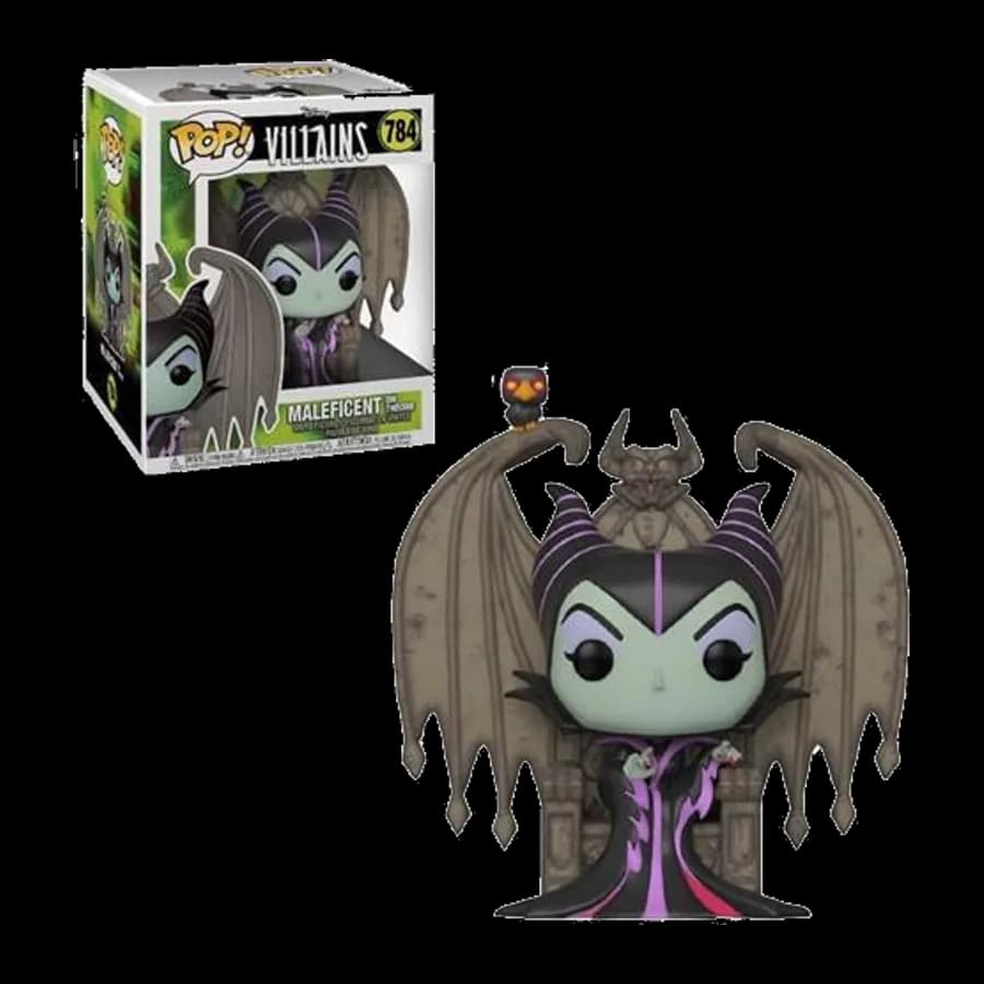 FUNKO POP! DELUXE DISNEY: VILLAINS - MALEFICENT ON THRONE #784 VINYL FIGURE
