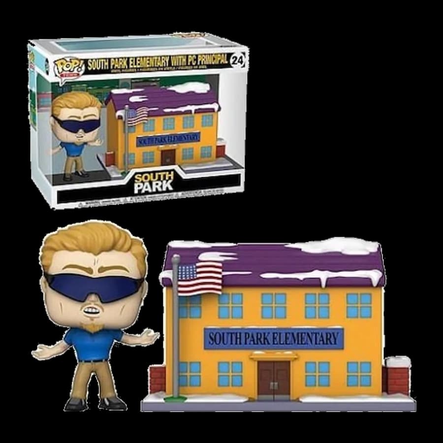 FUNKO POP! TOWN: SOUTH PARK ELEMENTARY WITH PC PRINCIPAL #24 VINYL FIGURE