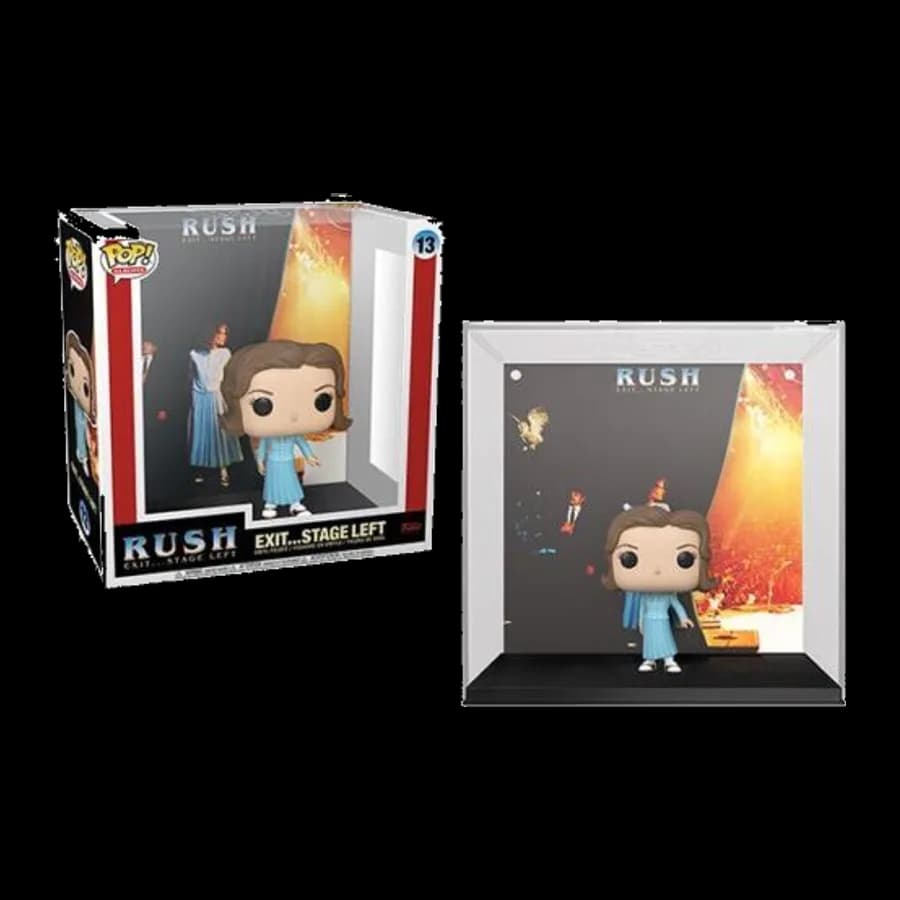 FUNKO POP! ALBUMS: RUSH - EXIT...STAGE LEFT #13 VINYL FIGURE