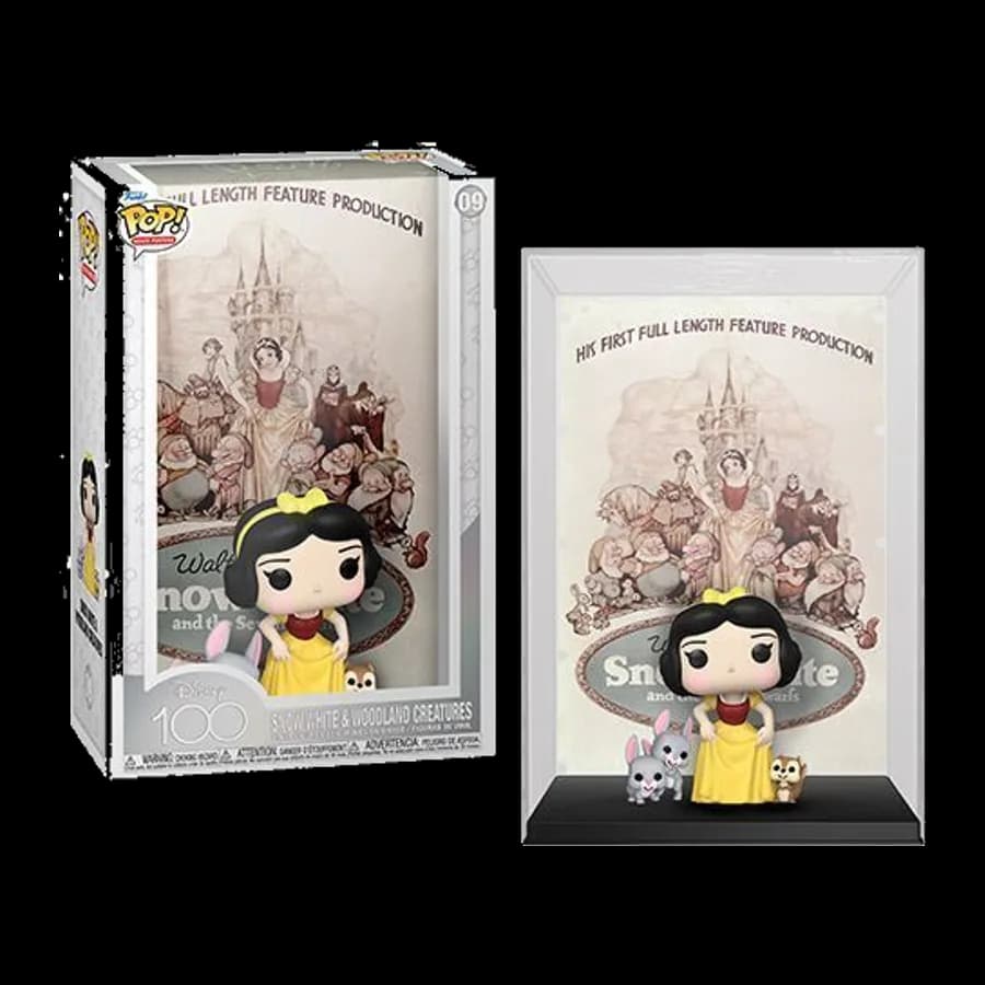 FUNKO POP! MOVIE POSTERS: DISNEY'S 100TH - SNOW WHITE & WOODLAND CREATURES #09 VINYL FIGURE