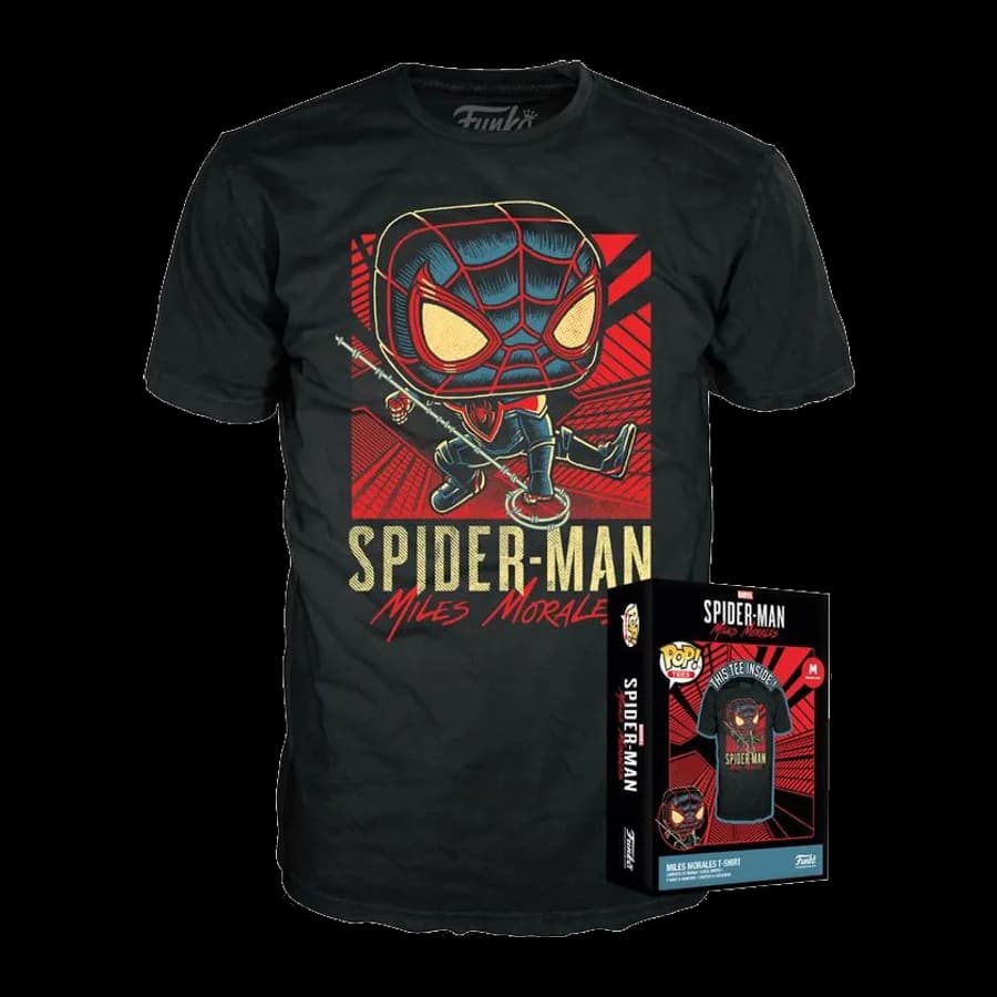 FUNKO BOXED TEE: MARVEL - MILES MORALES (M)