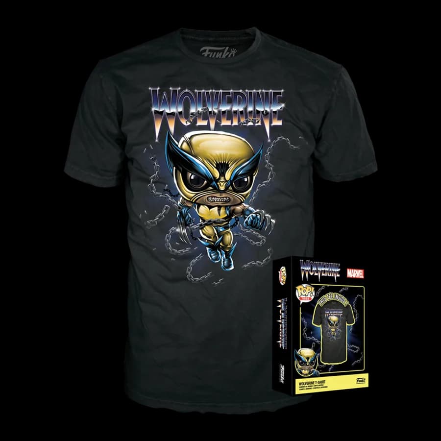 FUNKO BOXED TEE: MARVEL - WOLVERINE (L)