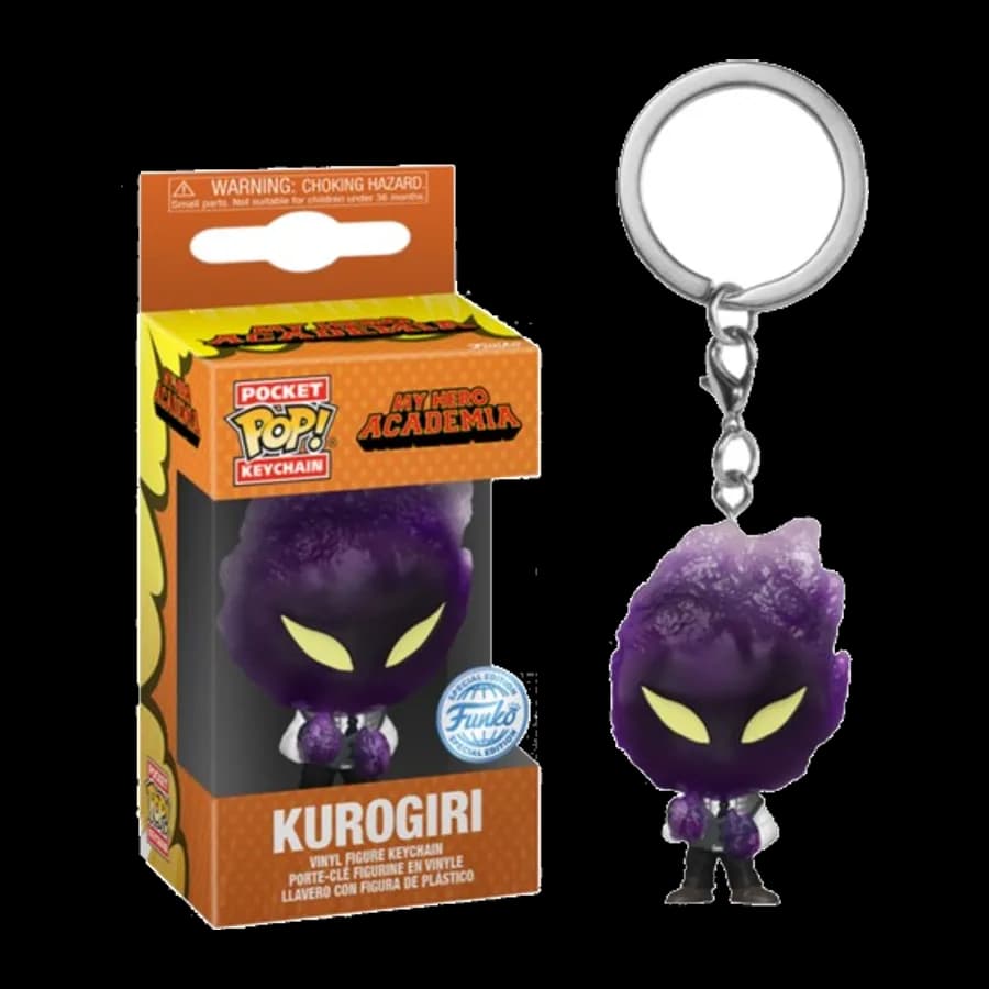 FUNKO POCKET POP! MY HERO ACADEMIA - KUROGIRI (SPECIAL EDITION) VINYL FIGURE KEYCHAIN
