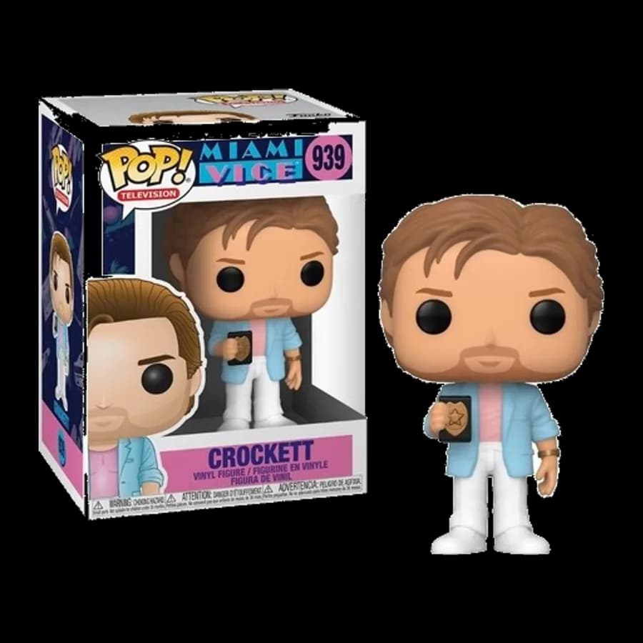 FUNKO POP! TELEVISION - MIAMI VICE: CROCKETT #939 VINYL FIGURE