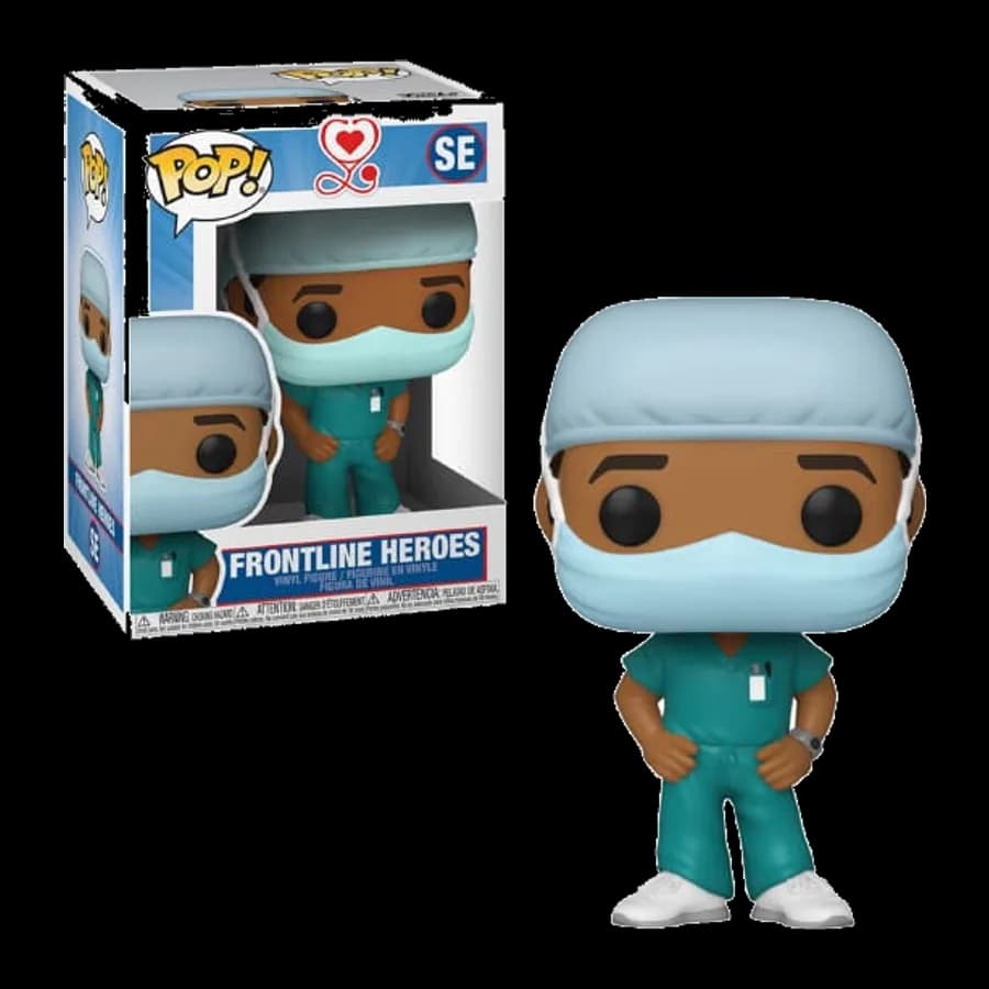 FUNKO POP! HEROES - FRONTLINE HEROES SE (MALE) VINYL FIGURE
