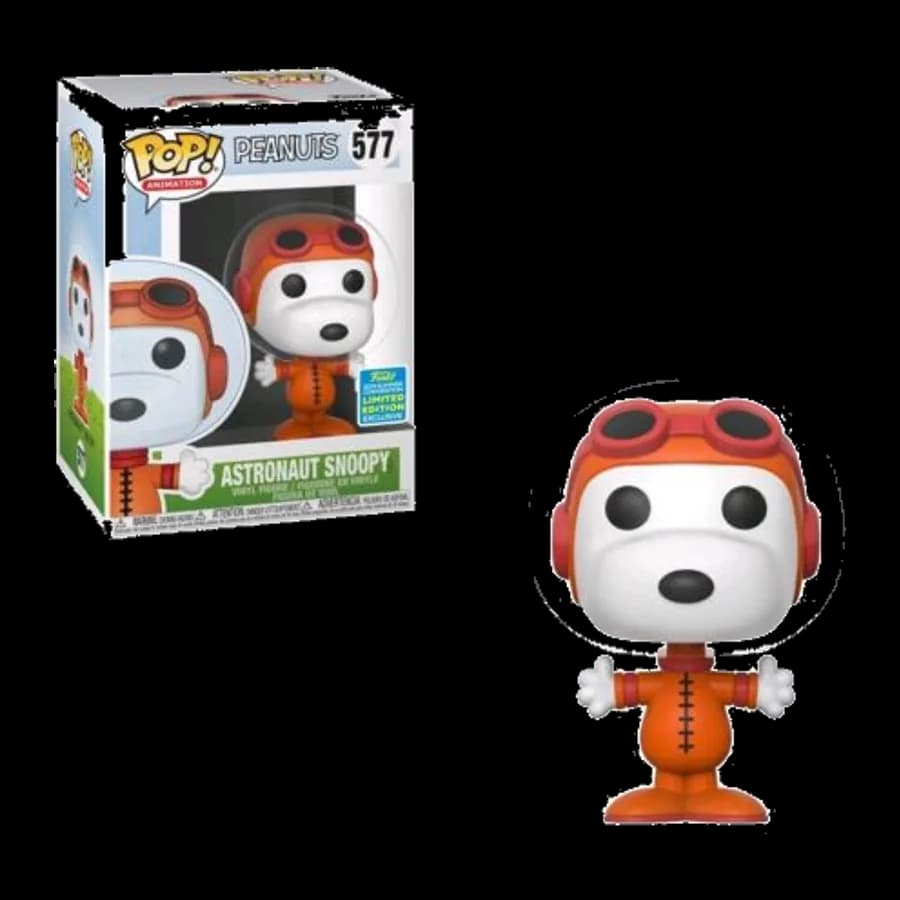 FUNKO POP! ANIMATION - PEANUTS: ASTRONAUT SNOOPY #577 VINYL FIGURE