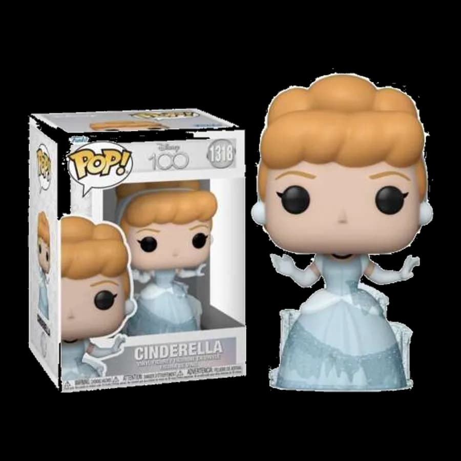 FUNKO POP! DISNEY 100TH - CINDERELLA #1318 VINYL FIGURE