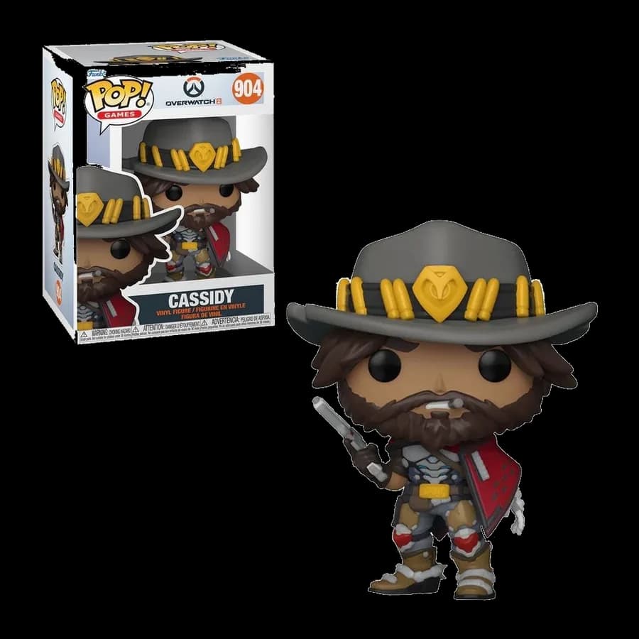 FUNKO POP! GAMES: OVERWATCH 2 - CASSIDY #904 VINYL FIGURE