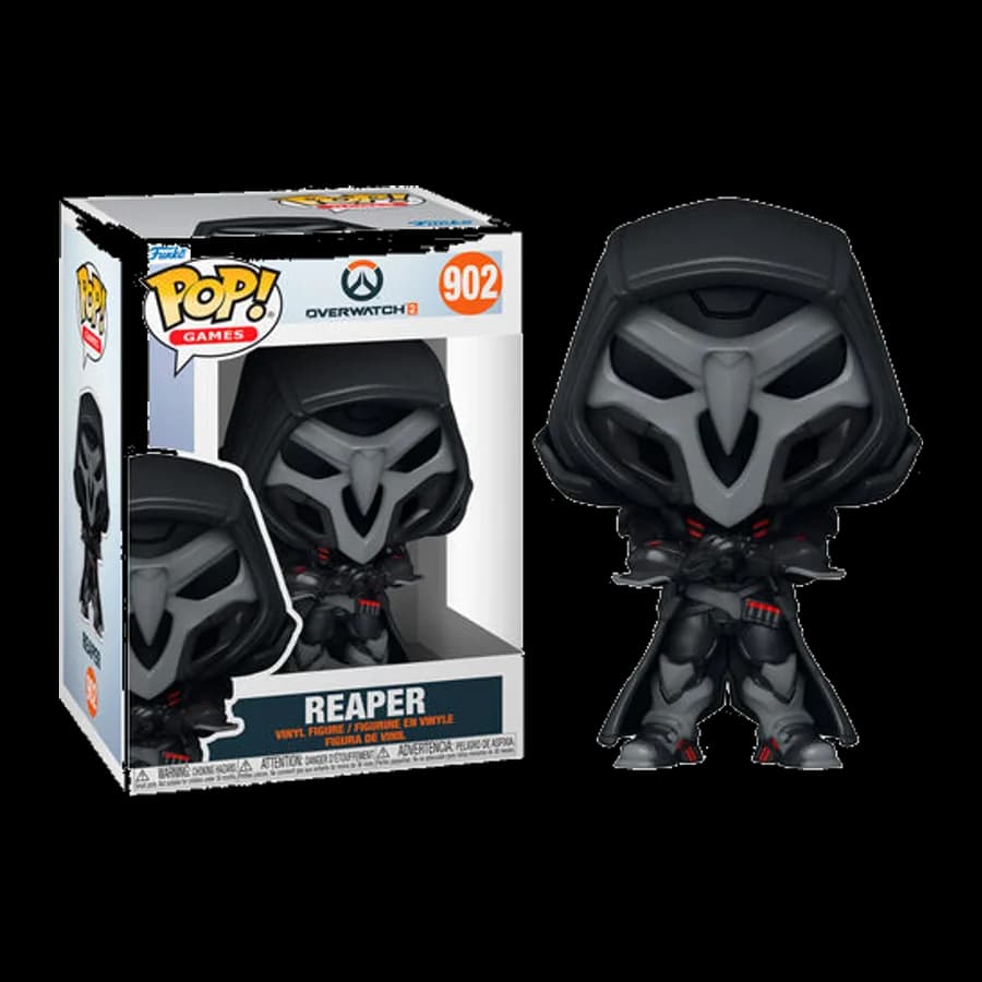 FUNKO POP! GAMES: OVERWATCH 2 - REAPER #902 VINYL FIGURE