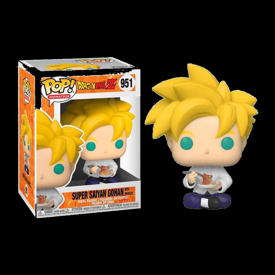 FUNKO POP! ΑΝΙΜΑΤΙΟΝ: DRAGON BALL Z S9 - SUPER SAIYAN GOHAN WITH NOODLES #951 VINYL FIGURE