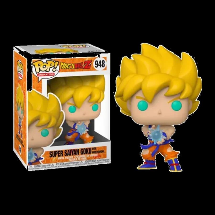 FUNKO POP! ΑΝΙΜΑΤΙΟΝ: DRAGON BALL Z S9 - SUPER SAIYAN GOKU WITH KAMEHAMEHA WAVE #948 VINYL FIGURE