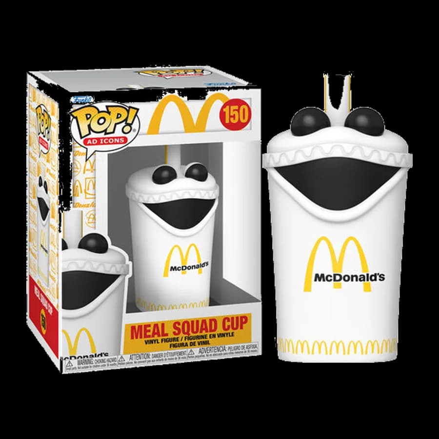 FUNKO POP! AD ICONS: McDONALDS - MEAL SQUAD CUP #150 VINYL FIGURE