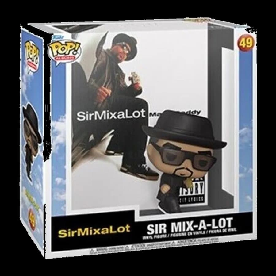 FUNKO POP ALBUMS: SIR MIX-A-LOT - SIR MIX-A-LOT (MACK DADDY) #49 VINYL FIGURE