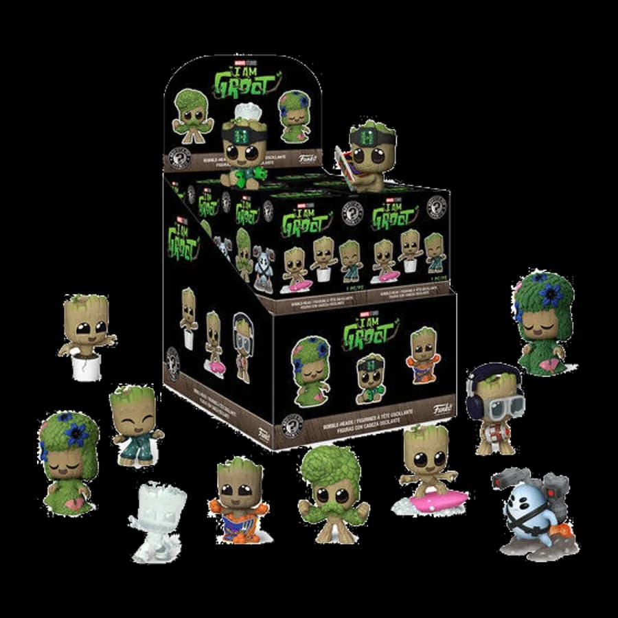 FUNKO MYSTERY MINI : MARVEL - I AM GROOT (BLIND BOX / RANDOM)