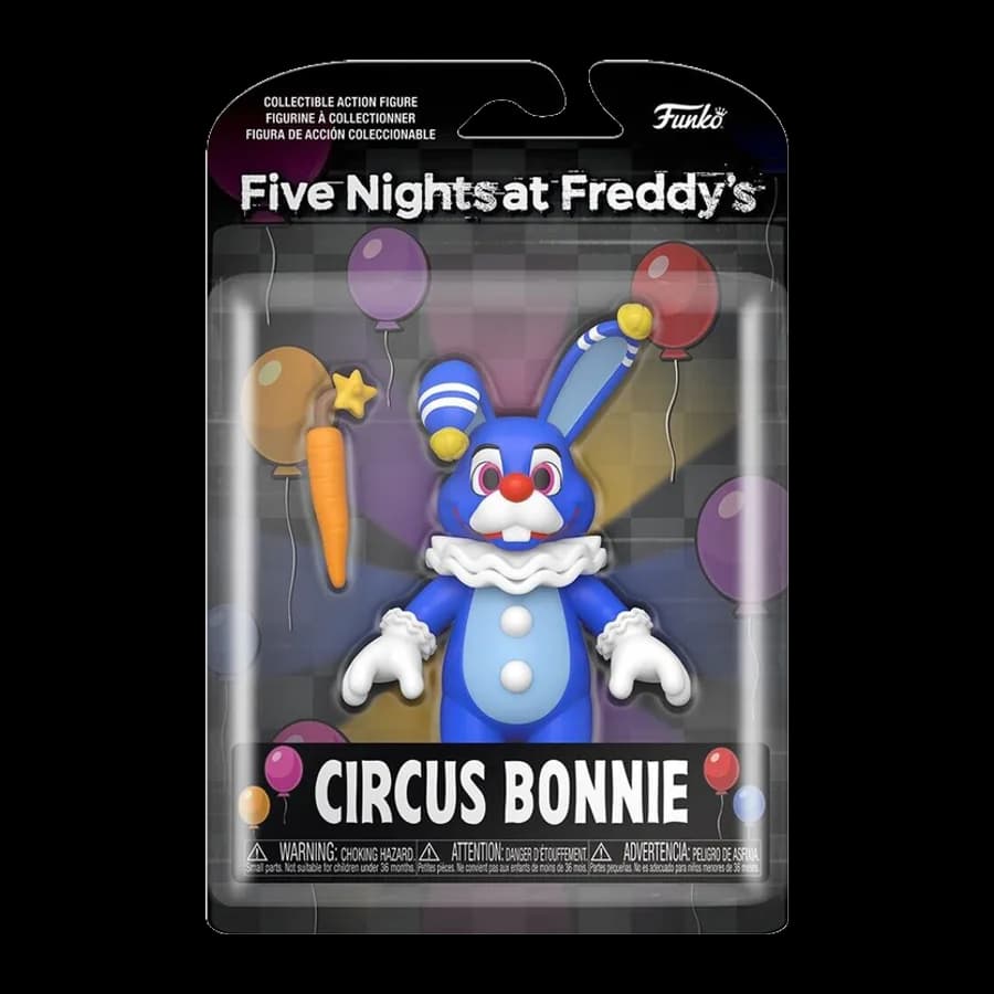 FUNKO FIVE NIGHTS AT FREDDY'S - CIRCUS BONNIE COLLECTIBLE ACTION FIGURE