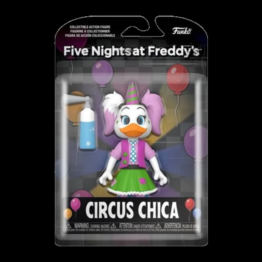 FUNKO FIVE NIGHTS AT FREDDY'S - CIRCUS CHICA COLLECTIBLE ACTION FIGURE