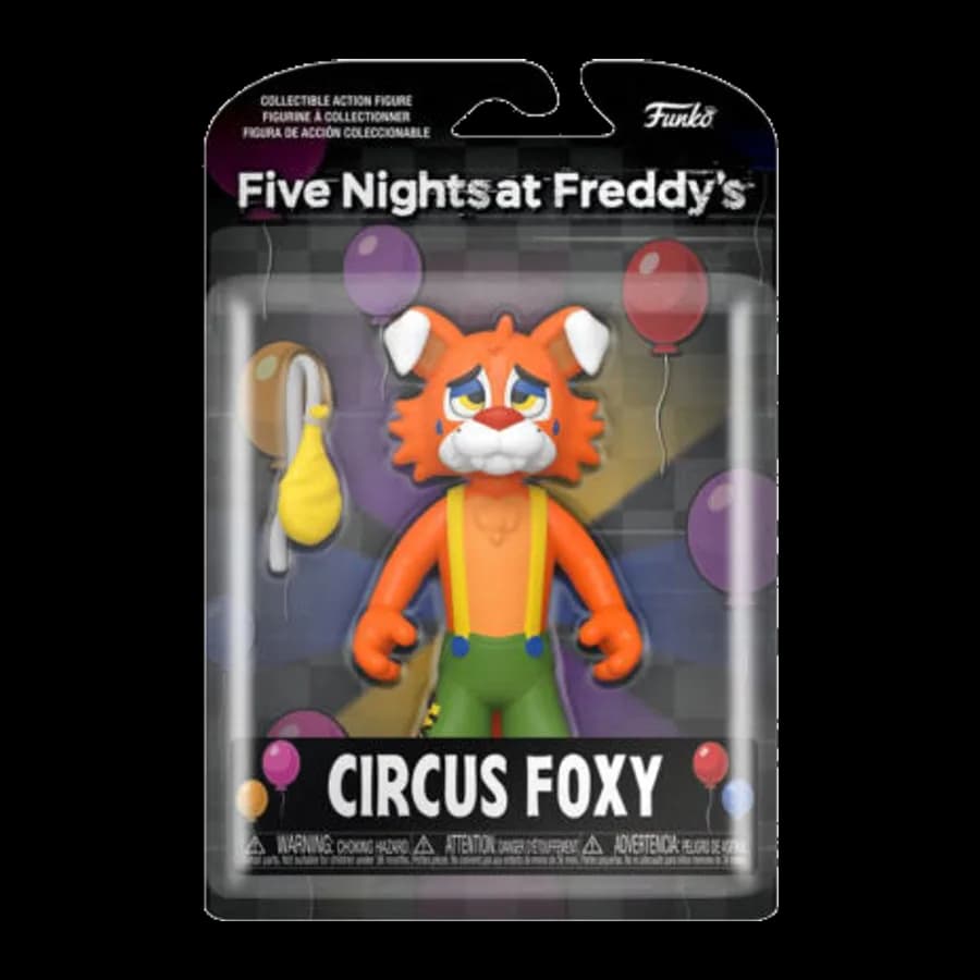 FUNKO FIVE NIGHTS AT FREDDY'S - CIRCUS FOXY COLLECTIBLE ACTION FIGURE