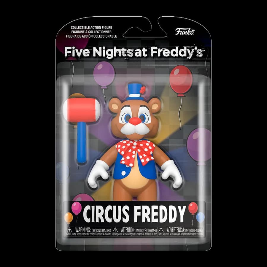 FUNKO FIVE NIGHTS AT FREDDY'S - CIRCUS FREDDY COLLECTIBLE ACTION FIGURE